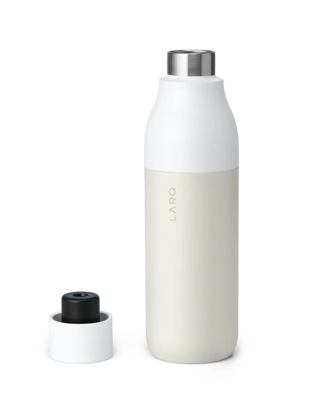 LARQ Self-Cleaning Insulated Bottle — White/Cream